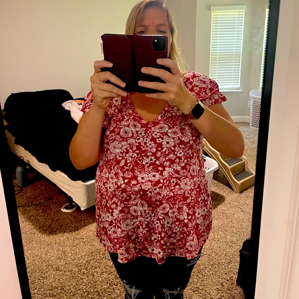 Lane Bryant Flutter Sleeve T-shirt
